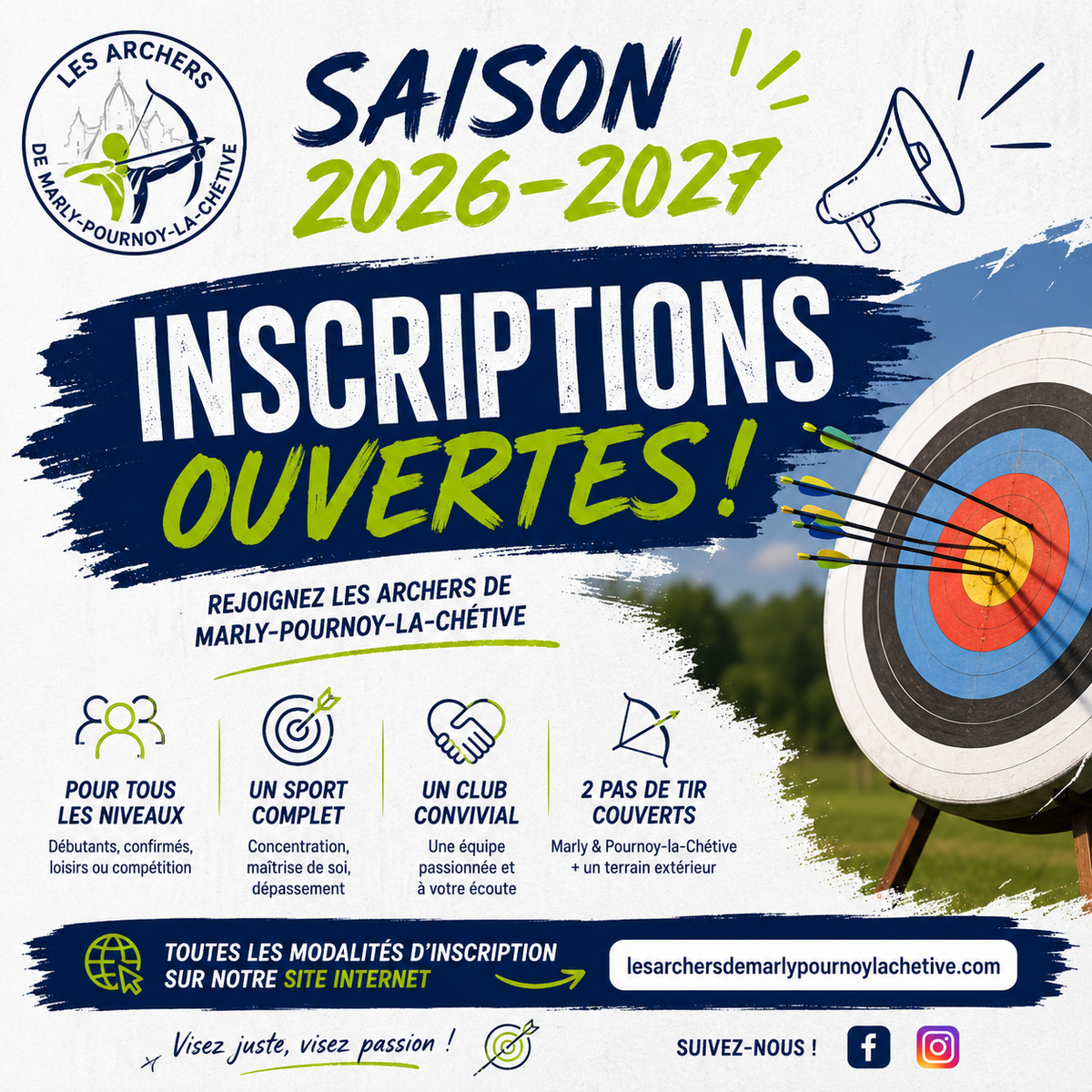 Inscription au club