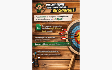 Inscriptions aux compétitions