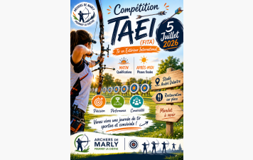 Compétition TAEI / FITA – 5 juillet 2026